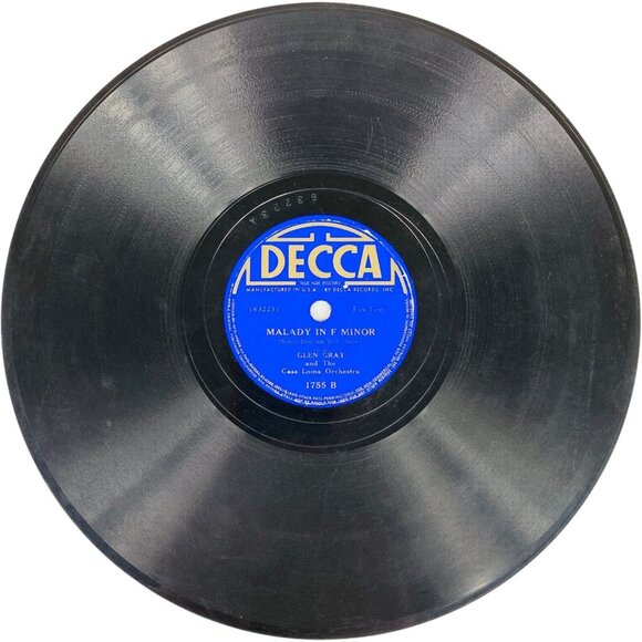 Glen Gray - My Bonnie Lies Over The Ocean / Malady In F Minor - 1755 Decca 78rpm - Picture 3 of 4